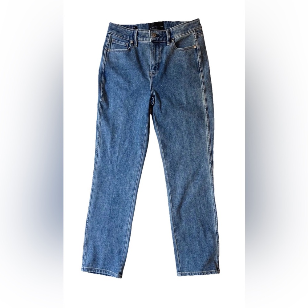 White House Black Market Blue High Rise Jeans - Picture 6 of 8